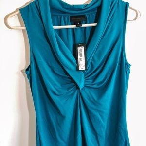 Worthington Blue Sleeveless Top